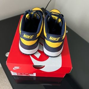 Nike dunk low sneakers.